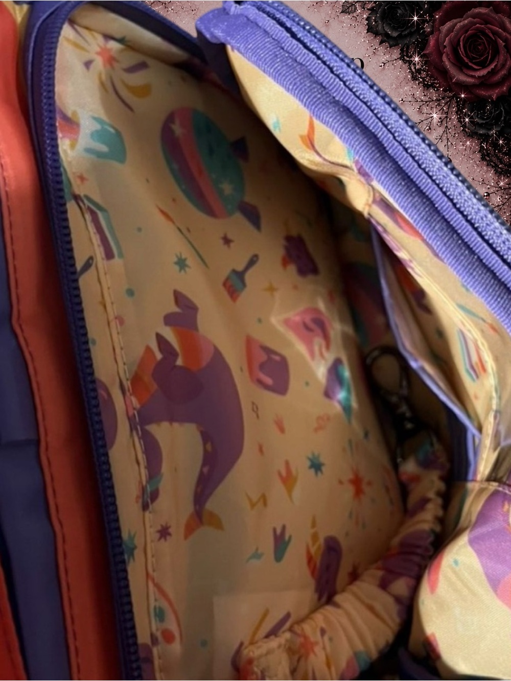 New NWT Disney Parks Figment Festival of the Arts 2025 Crossbody Bag by Lug - Picture 11 of 11